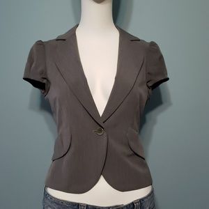 Bcbg cap sleeve jacket